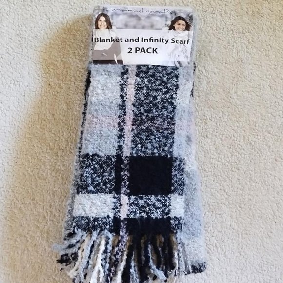emanuel geraldo Blanket and Infinity Scarf 2 Pack - Picture 6 of 6